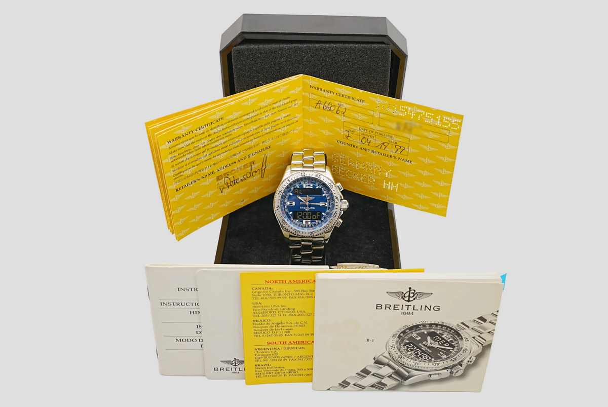 BREITLING B-1 Ref. A68062 - FULLSET - 1999