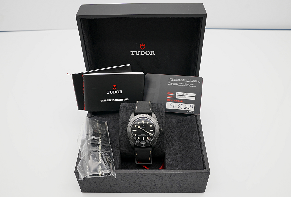 TUDOR BLACK BAY CERAMIC - Ref. 79210CNU - FULLSET - 2023