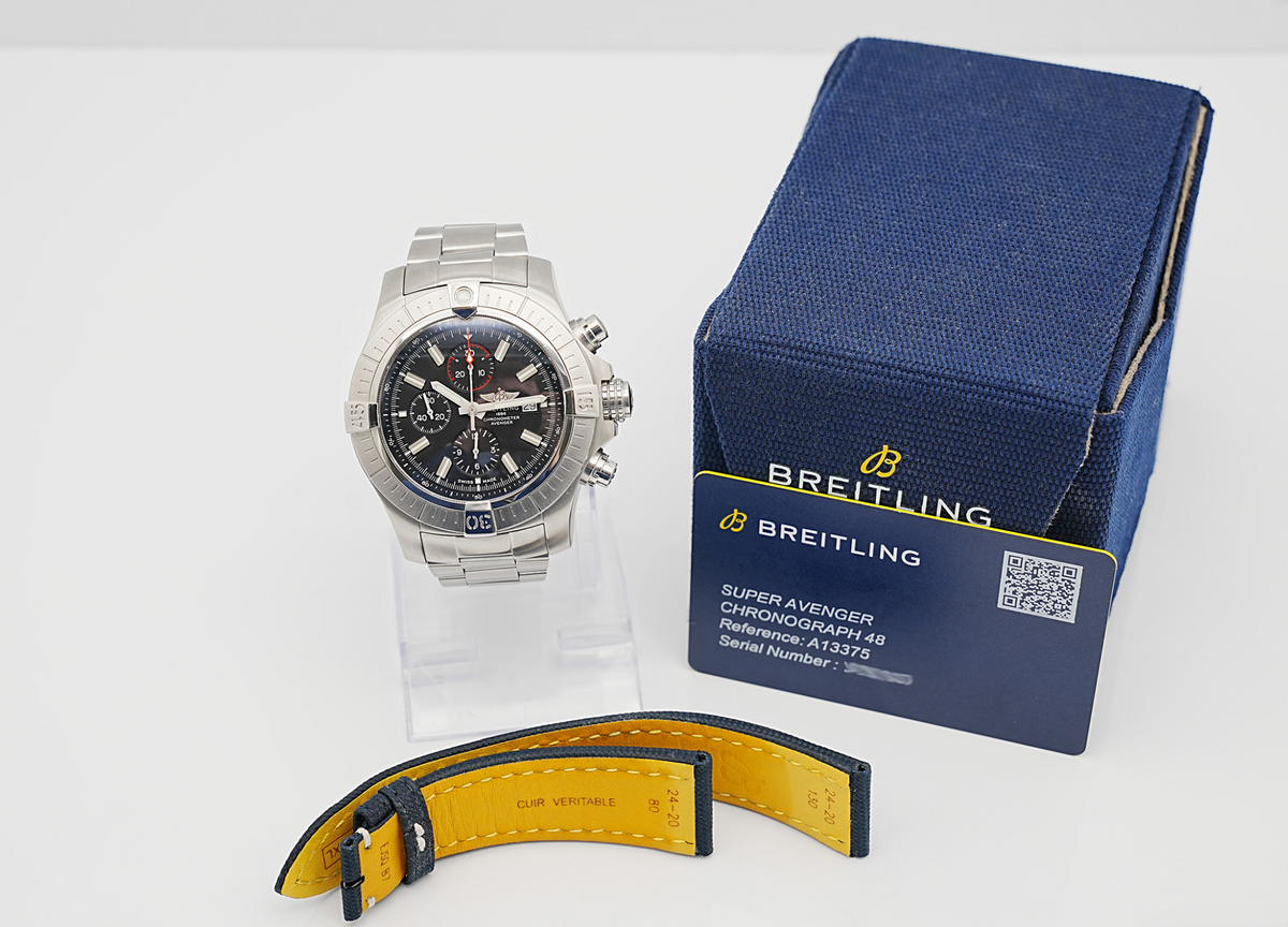 BREITLING SUPER AVENGER CHRONOGRAPH 48 - Ref. A13375101B1A1 - FULLSET - 2022