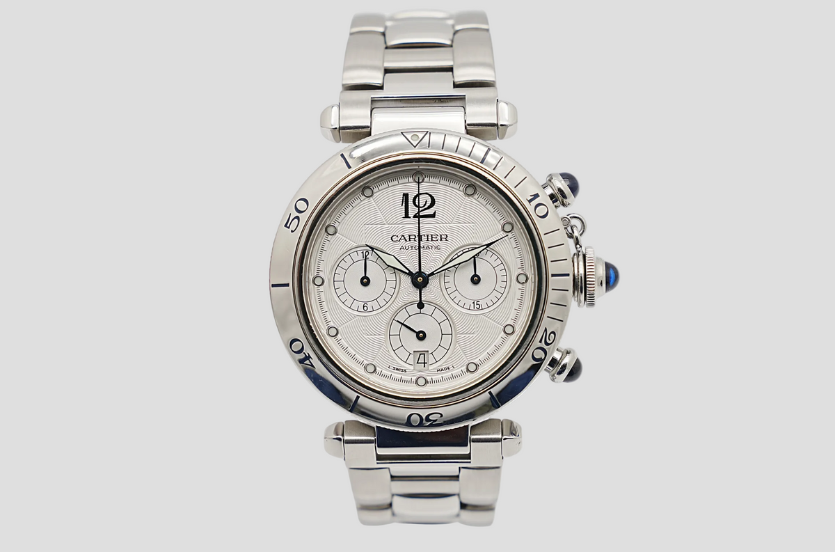 CARTIER PASHA CHRONOGRAPH - Ref. 2113 - FULLSET