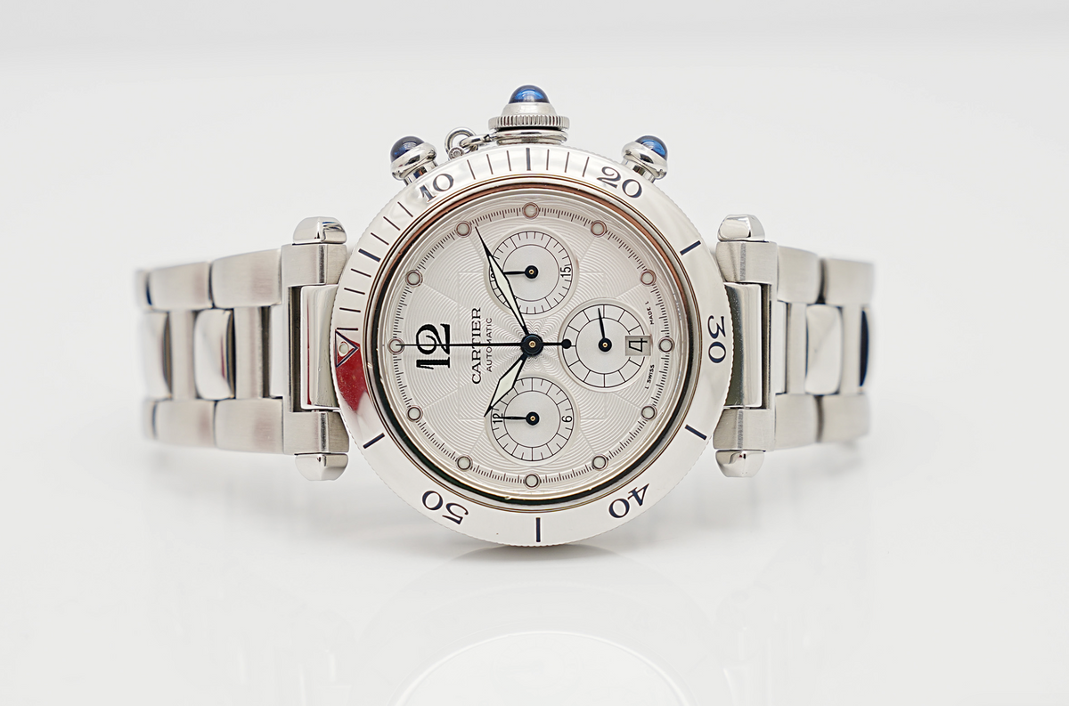 CARTIER PASHA CHRONOGRAPH - Ref. 2113 - FULLSET