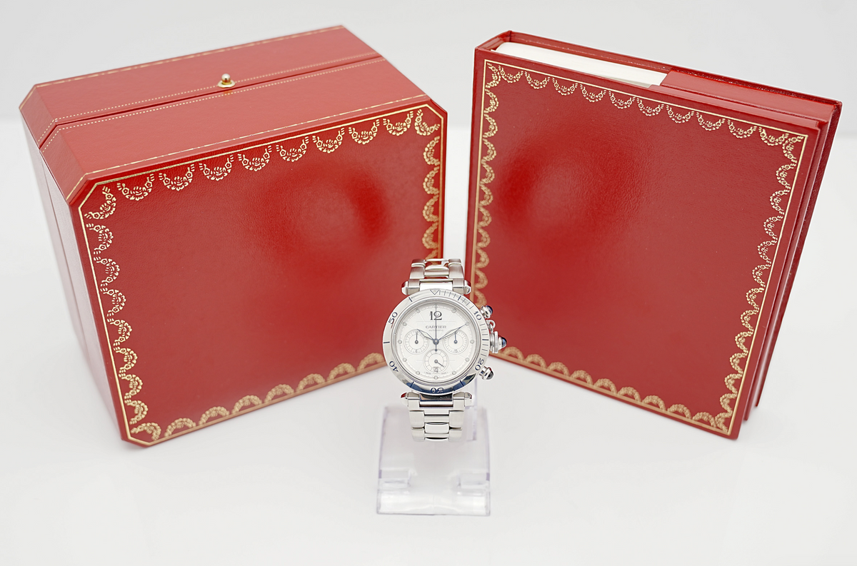 CARTIER PASHA CHRONOGRAPH - Ref. 2113 - FULLSET