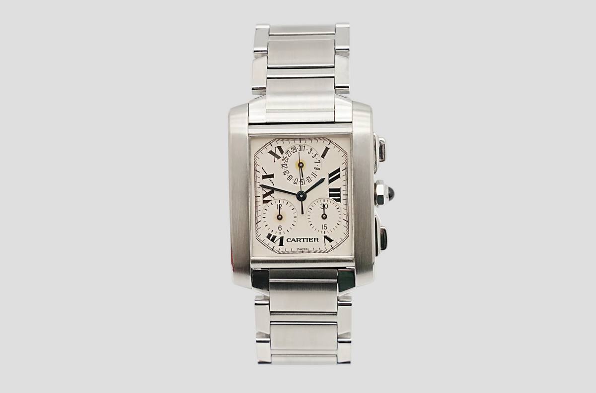 CARTIER TANK FRANÇAISE - Ref. 2303 - FULLSET - 1996