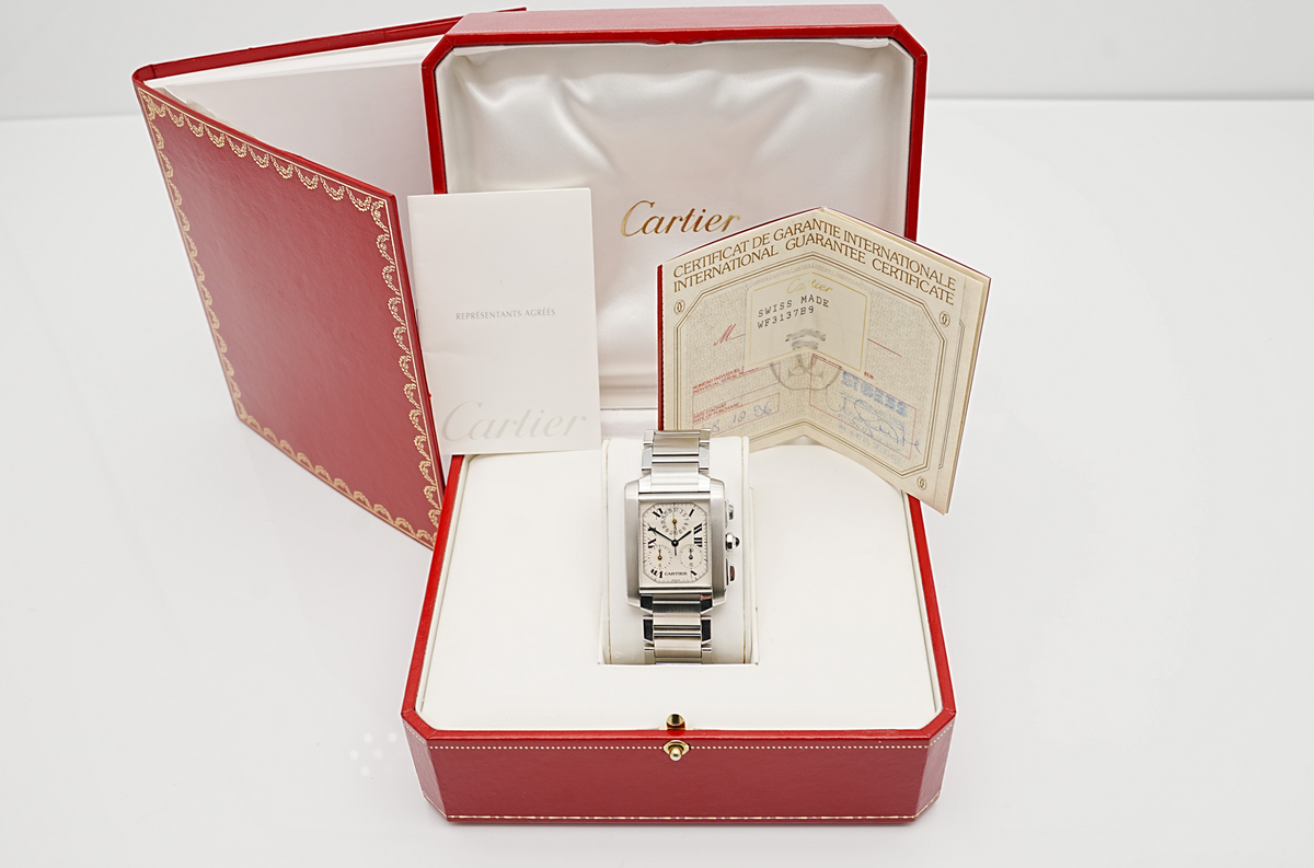 CARTIER TANK FRANÇAISE - Ref. 2303 - FULLSET - 1996