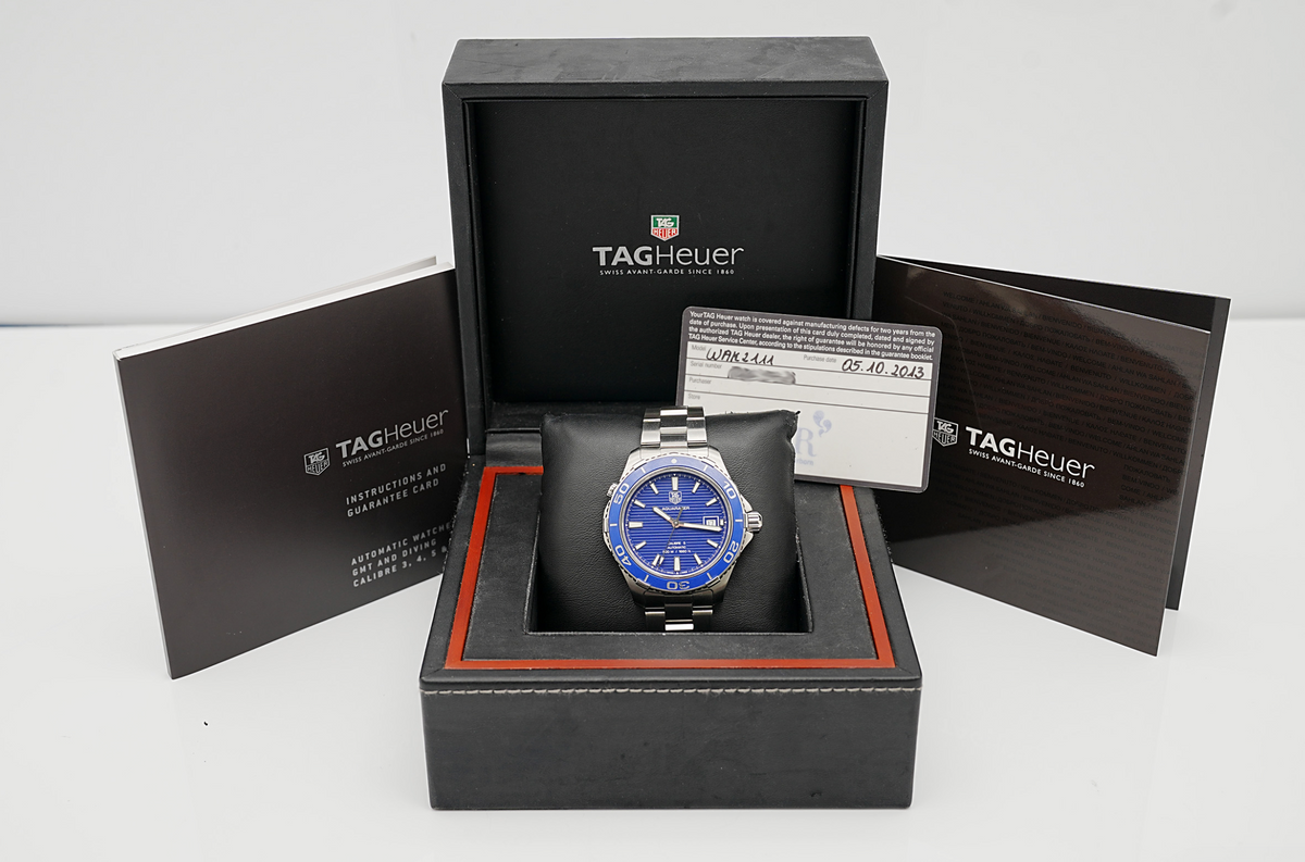 TAG HEUER AQUARACER 500M - Ref. WAK2111.BA0830 - FULLSET - 2013