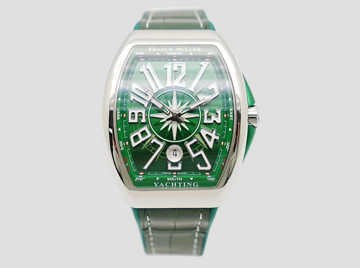 FRANCK MULLER VANGUARD YACHTING - Ref. 41V SCDT AC VR - NEU - FULLSET