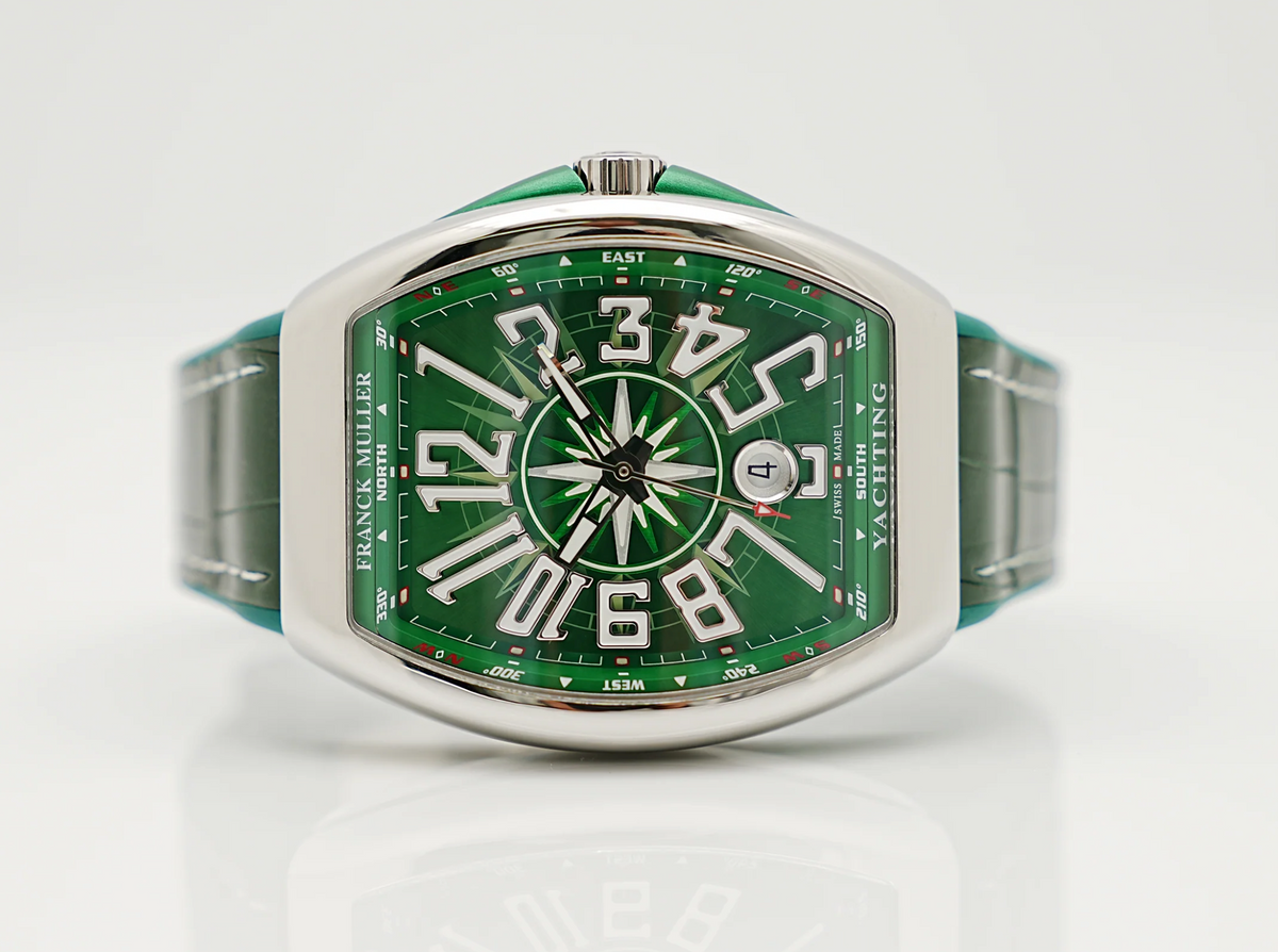 FRANCK MULLER VANGUARD YACHTING - Ref. 41V SCDT AC VR - NEU - FULLSET