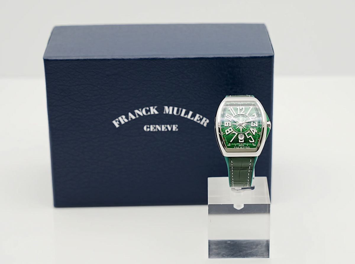 FRANCK MULLER VANGUARD YACHTING - Ref. 41V SCDT AC VR - NEU - FULLSET