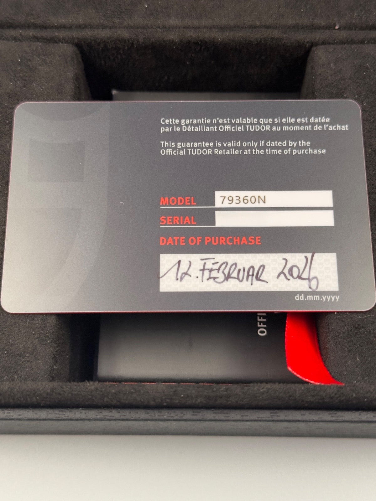 TUDOR Black Bay Chrono - PANDA REVERSE - M79360N-001 - 02/26 - FULLSET