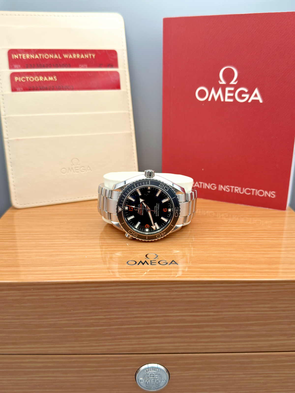 OMEGA SEAMASTER PLANET OCEAN 600M - 232.30.42.21.01.003 - FULLSET - NEW REVISION